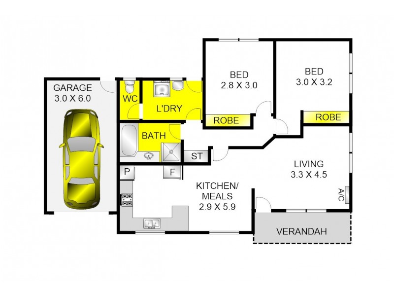 3/73-75 Sparks Road, Norlane VIC 3214 Floorplan