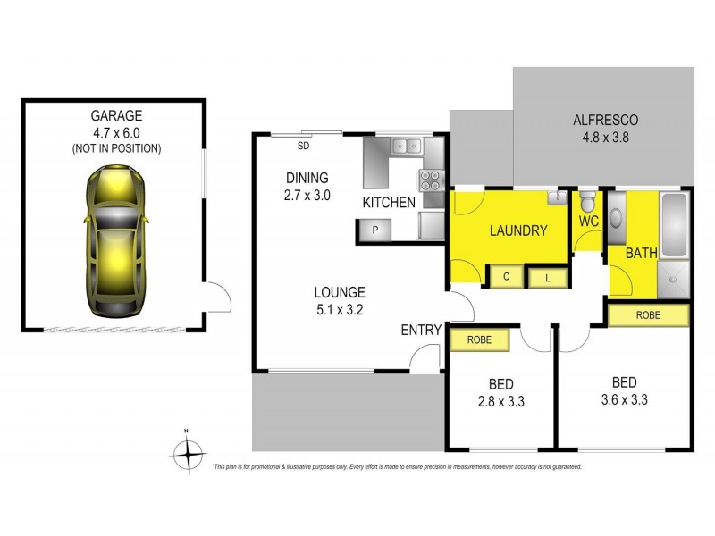 5 Telford Court, Lara VIC 3212 Floorplan