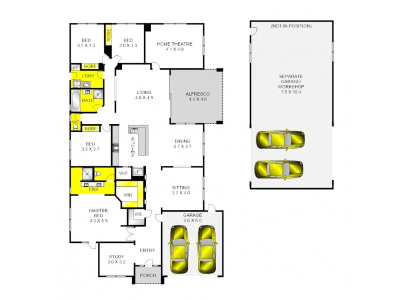 158 Old Melbourne Road, Lara VIC 3212 Floorplan