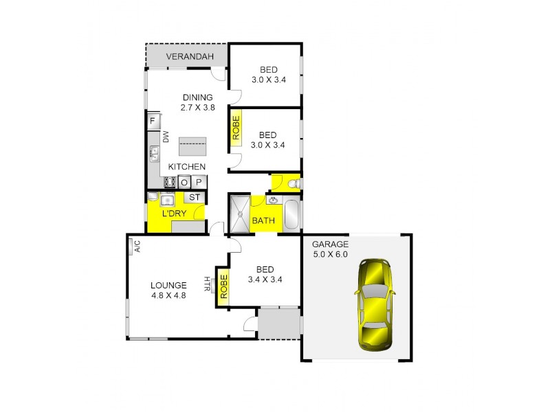 78 Matthews Road, Corio VIC 3214 Floorplan