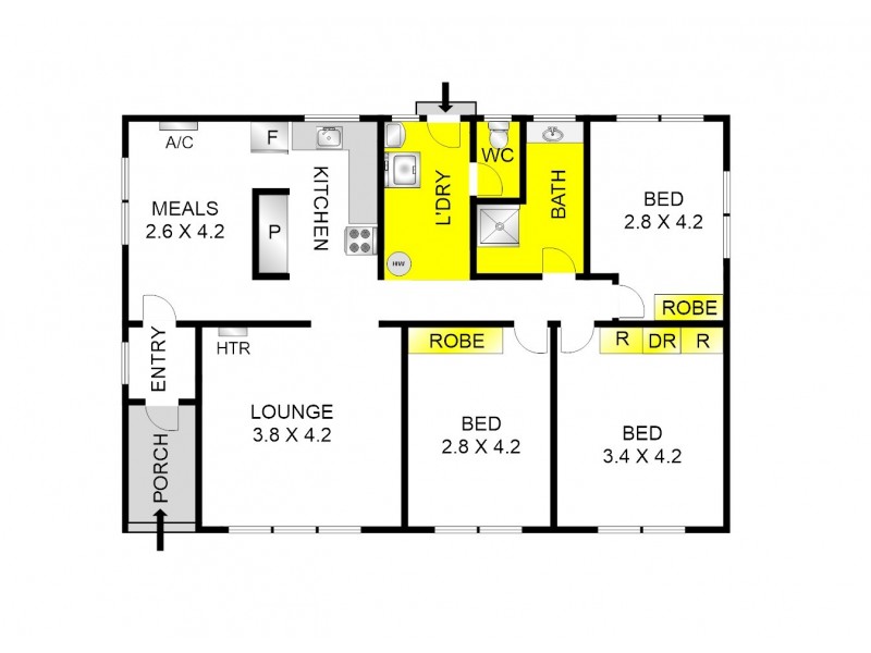 1 Wyoming Avenue, Corio VIC 3214 Floorplan