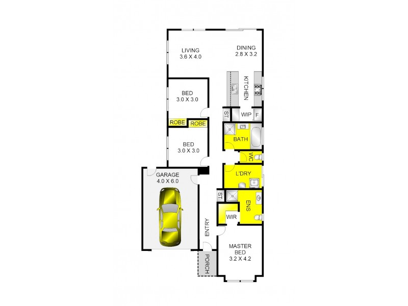 34 Yellow Avenue, Lara VIC 3212 Floorplan