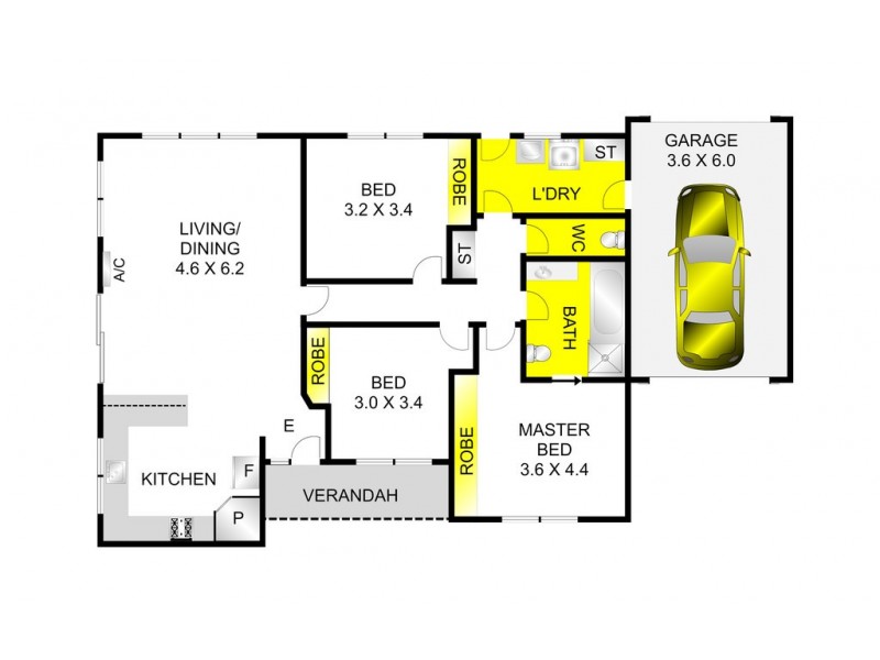 2/22 Brownlow Court, Lara VIC 3212 Floorplan