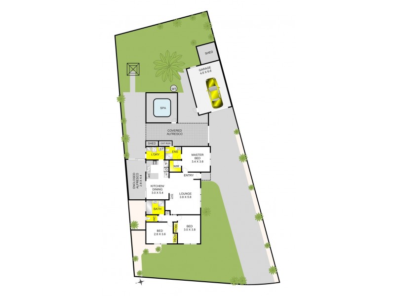 18 Leonora Court, Corio VIC 3214 Floorplan