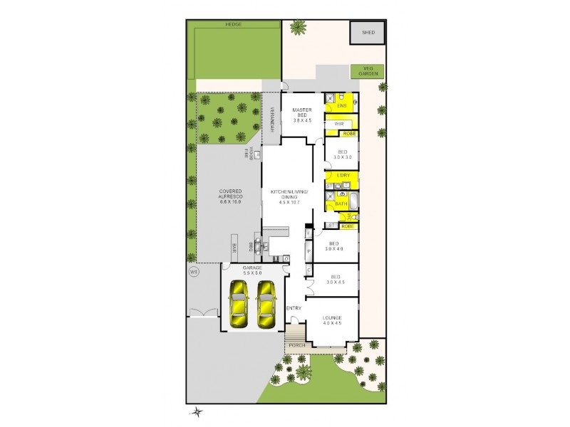 10 Primlea Court, Corio VIC 3214 Floorplan