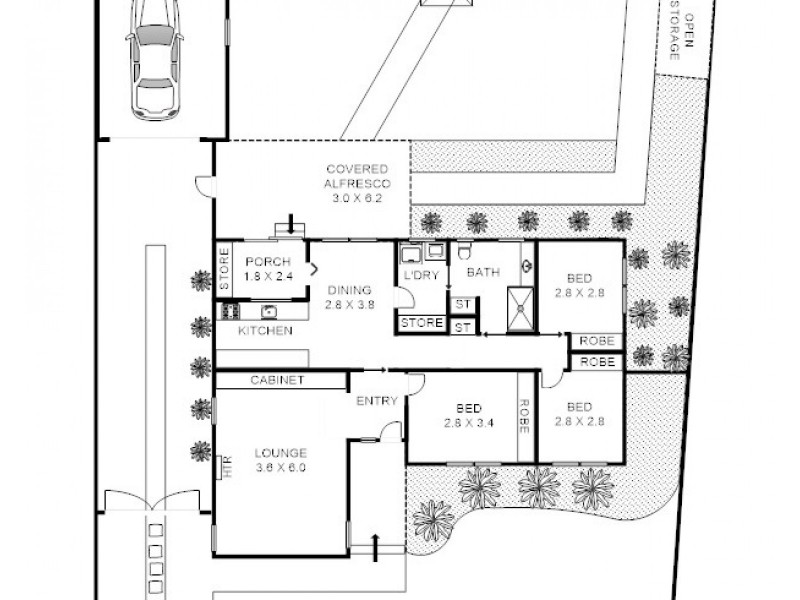 63 Sharland Road, Corio VIC 3214 Floorplan