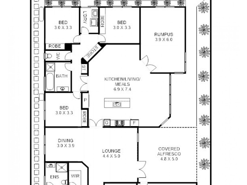 22 Malinda Crescent, Bell Park VIC 3215 Floorplan