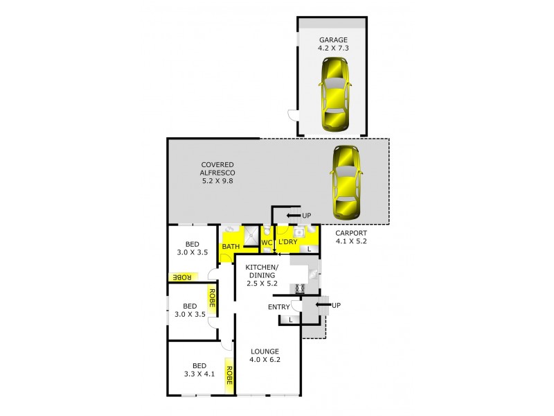 20 Kosciusko Avenue, Corio VIC 3214 Floorplan