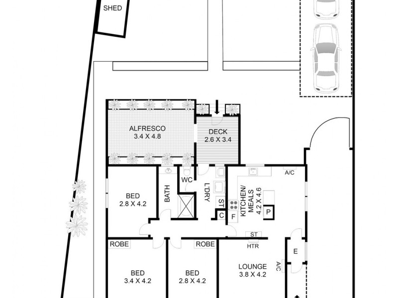 16 Oregon Avenue, Corio VIC 3214 Floorplan