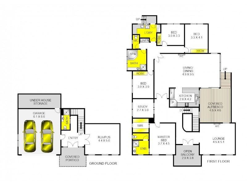 5 Banyan Court, Waurn Ponds VIC 3216 Floorplan