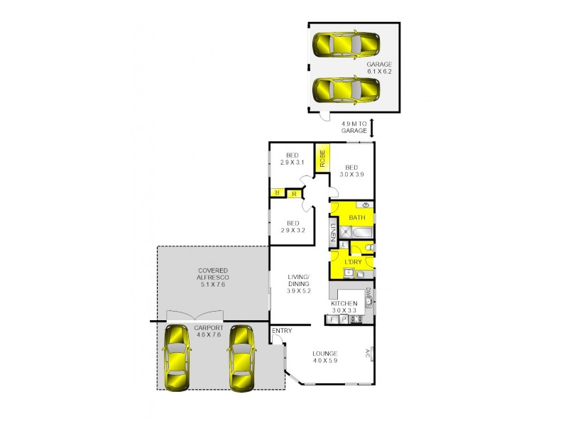 23 Kantara Crescent, Lara VIC 3212 Floorplan