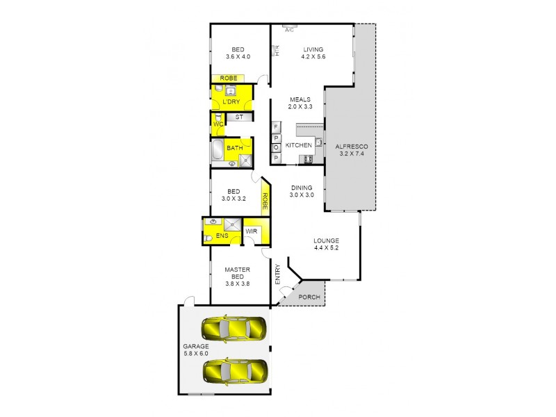 8 Kantara Crescent, Lara VIC 3212 Floorplan