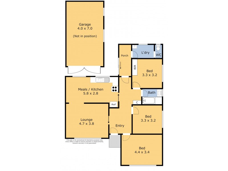 88 Cox Road, Corio VIC 3214 Floorplan
