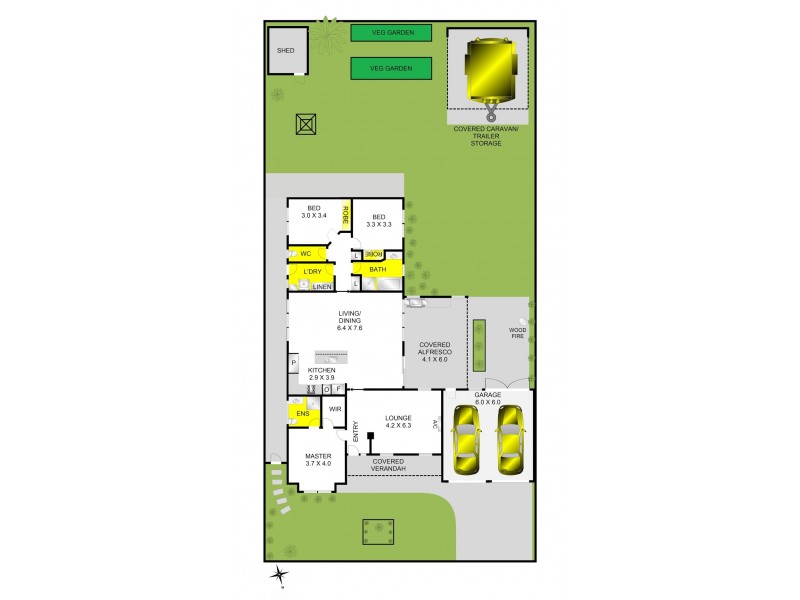 33 Greenleaf Drive, Lara VIC 3212 Floorplan