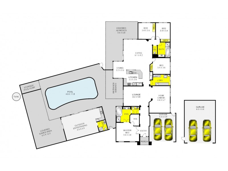 30 Viewbay Court, Lovely Banks VIC 3221 Floorplan