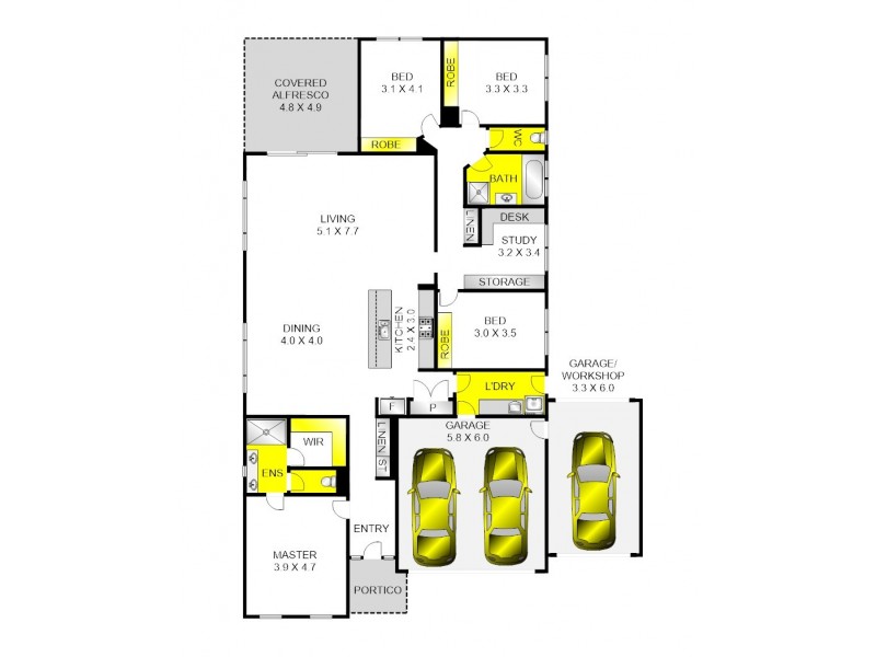 14 Melissa Drive, Lara VIC 3212 Floorplan