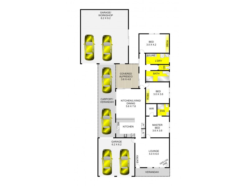 7 Amanda Avenue, Corio VIC 3214 Floorplan