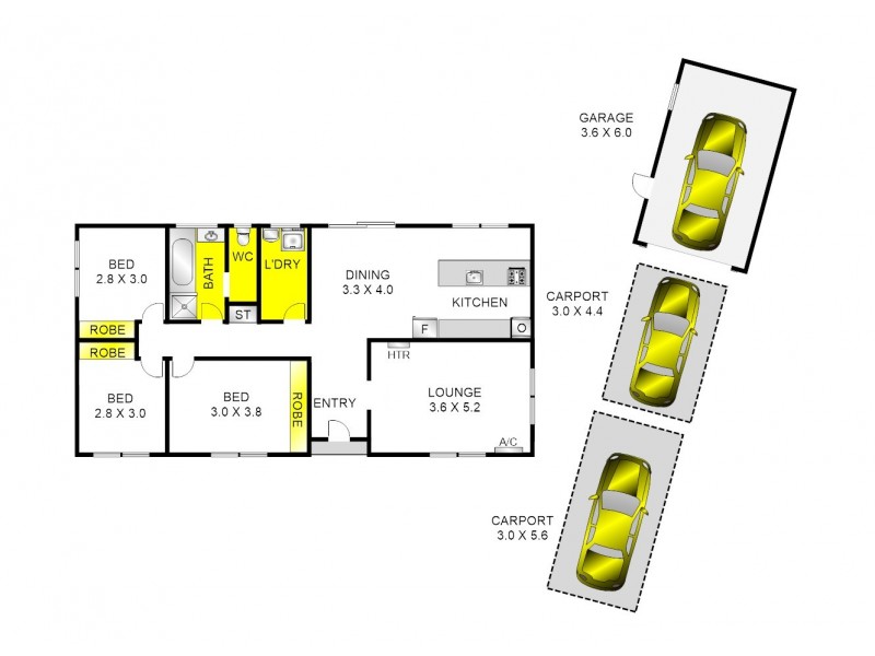 9 Nixon Court, Corio VIC 3214 Floorplan