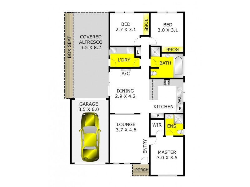 8 Bella Julia Place, Lara VIC 3212 Floorplan