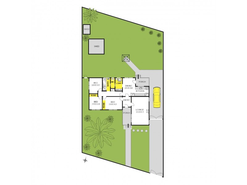 102 Purnell Road, Corio VIC 3214 Floorplan