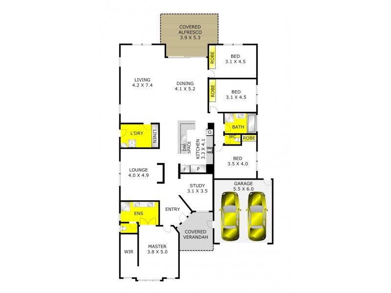 17 Nigella Avenue, Corio VIC 3214 Floorplan