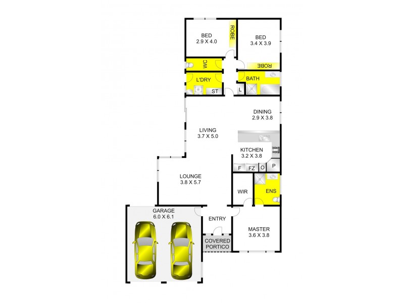 6 Bracknell Court, Lara VIC 3212 Floorplan