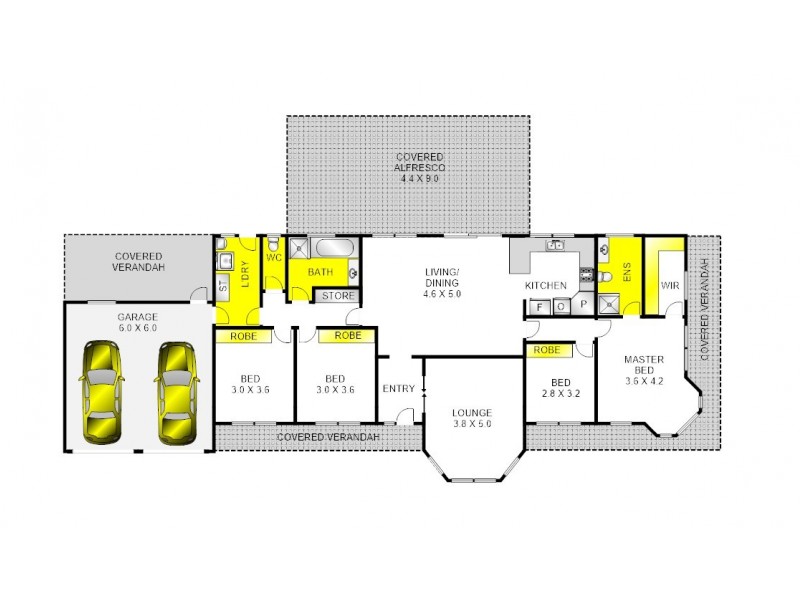 2-4 Marina Court, Lara VIC 3212 Floorplan