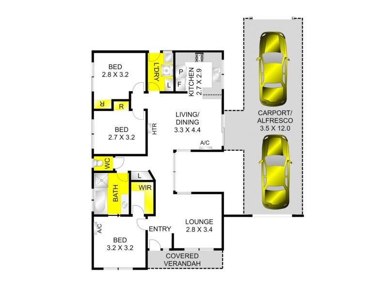 9 Remington Street, Corio VIC 3214 Floorplan