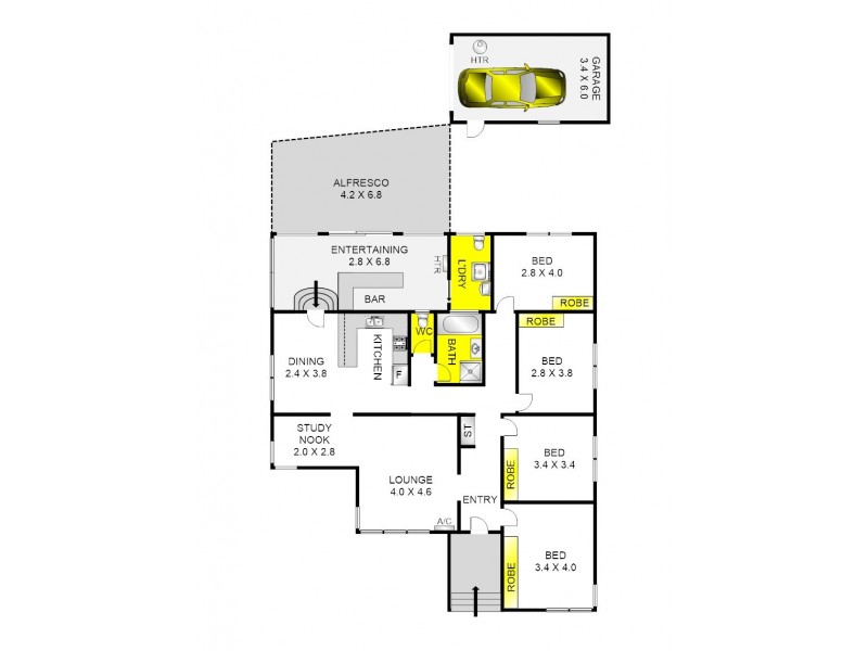 40 Plantation Road, Corio VIC 3214 Floorplan