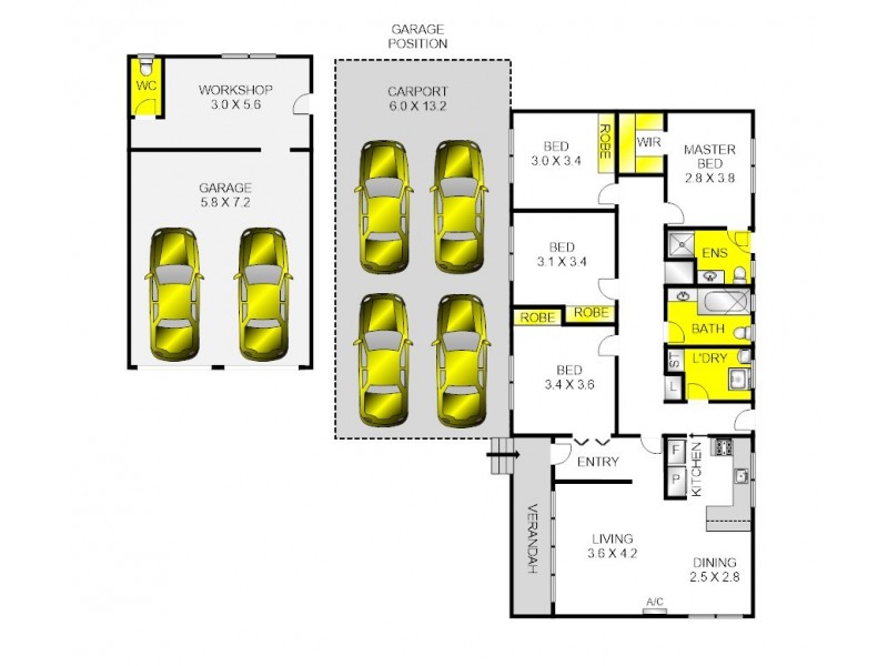 30 Wilkins Close, Corio VIC 3214 Floorplan