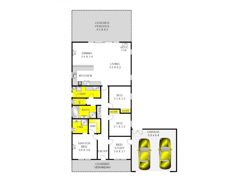 22 Nigella Avenue, Corio VIC 3214 Floorplan