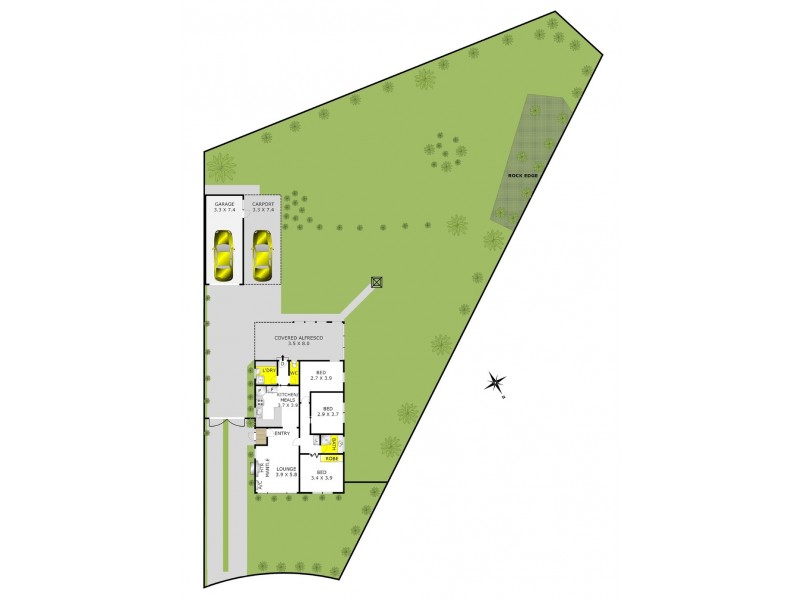 5 Karrin Court, Norlane VIC 3214 Floorplan