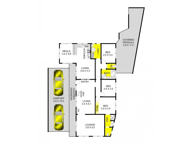 11 Correa Close, Corio VIC 3214 Floorplan