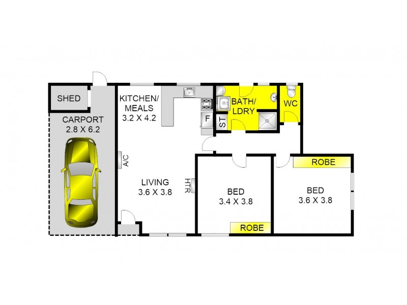 7/51-53 Merlin Crescent, Corio VIC 3214 Floorplan