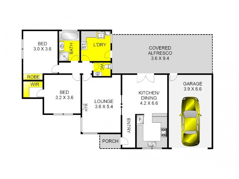 10 Clover Street, Lara VIC 3212 Floorplan