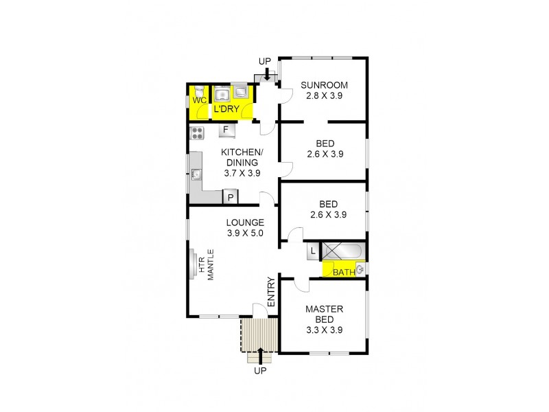 22 Robin Avenue, Norlane VIC 3214 Floorplan