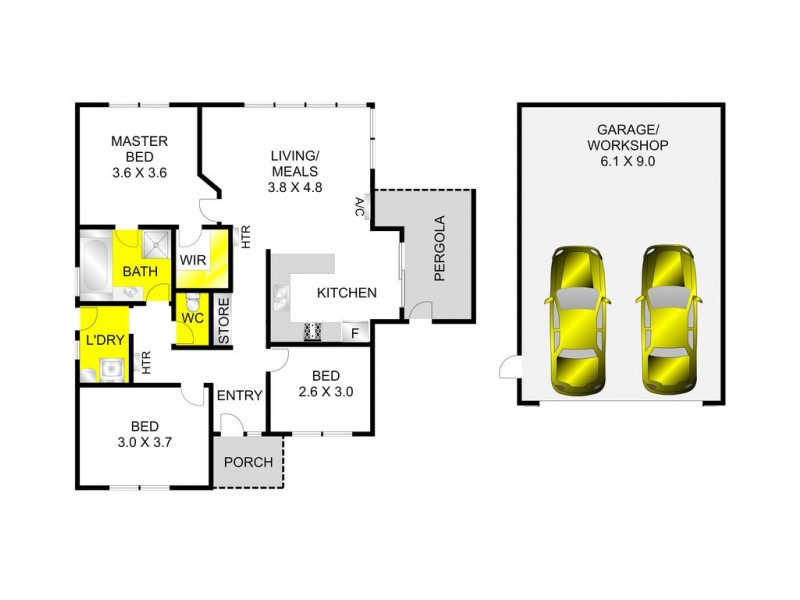 5 Beretta Court, Corio VIC 3214 Floorplan