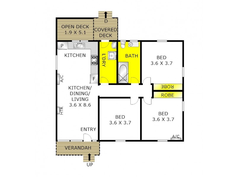 57 Glenelg Avenue, Corio VIC 3214 Floorplan