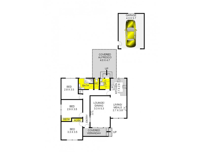 3 Bluegum Court, Corio VIC 3214 Floorplan