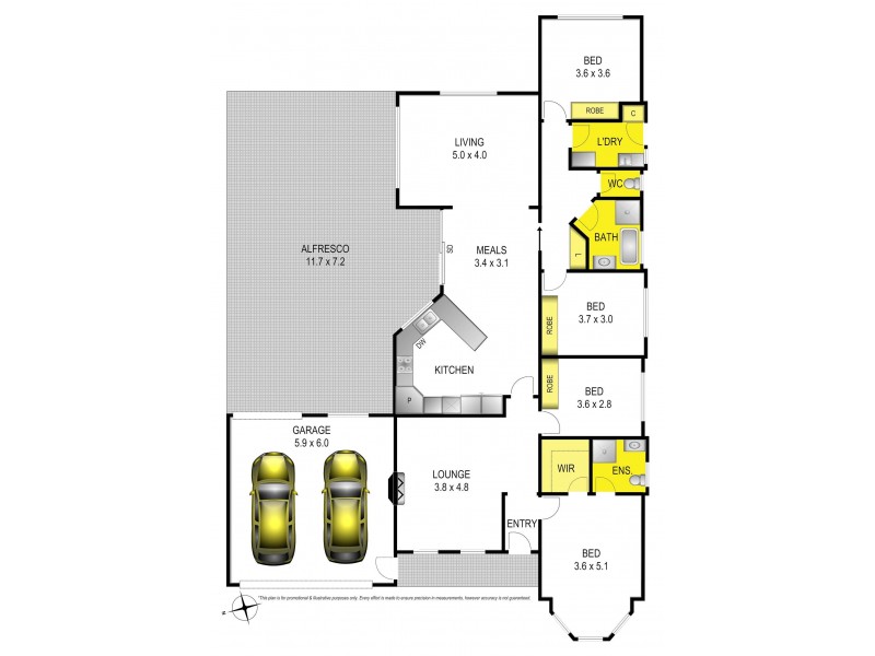 3 Bernard Court, Lara VIC 3212 Floorplan