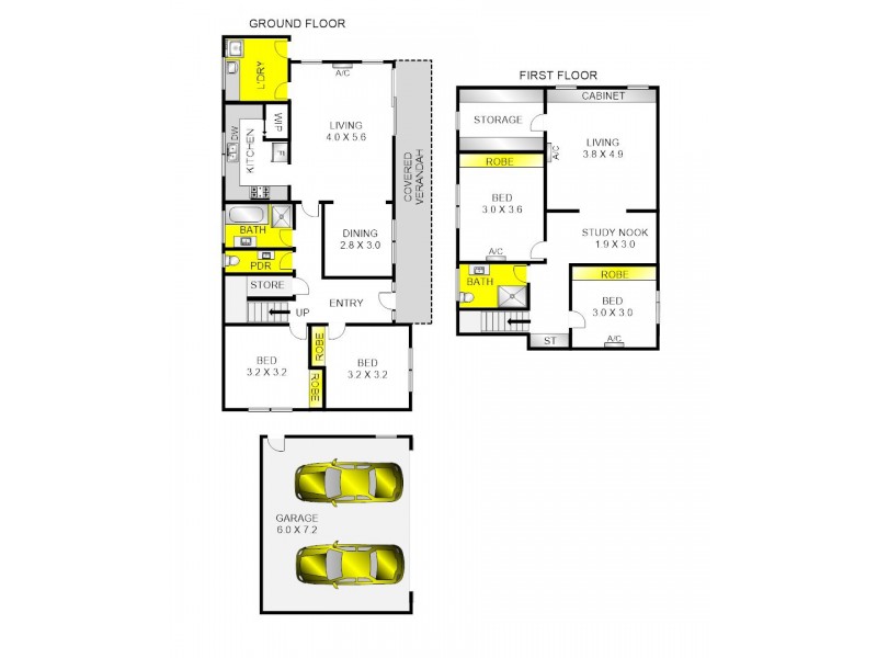 6 Currawong Court, Lara VIC 3212 Floorplan