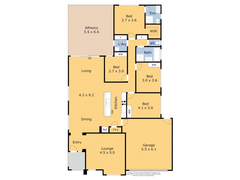 7 Cypress Court, Lara VIC 3212 Floorplan