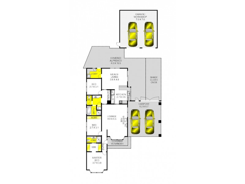 43 Cameron Crescent, Lara VIC 3212 Floorplan