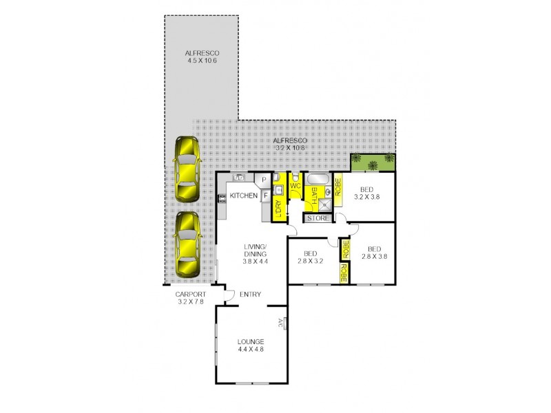 11 Grange Court, Corio VIC 3214 Floorplan