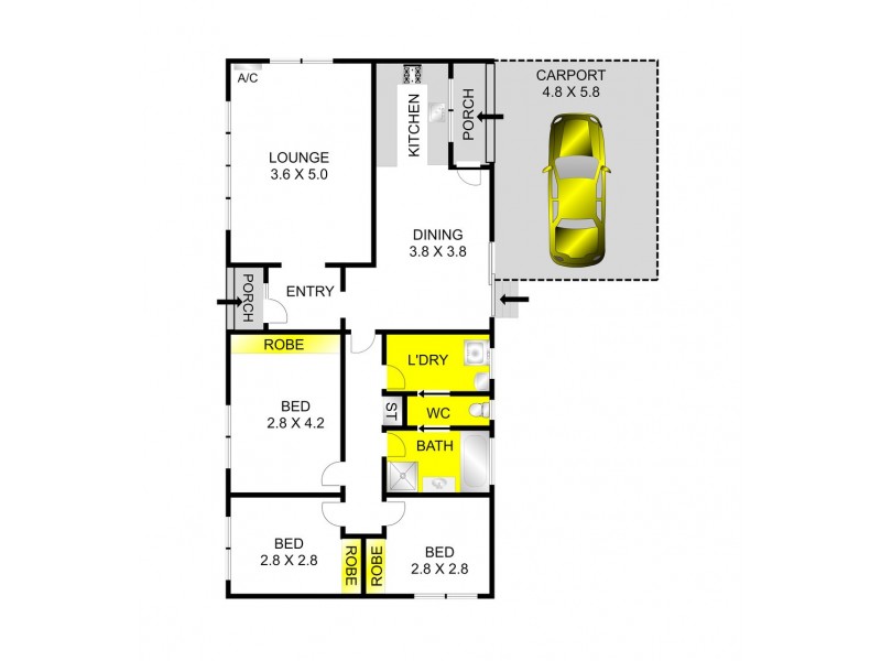 3 Plantation Road, Corio VIC 3214 Floorplan