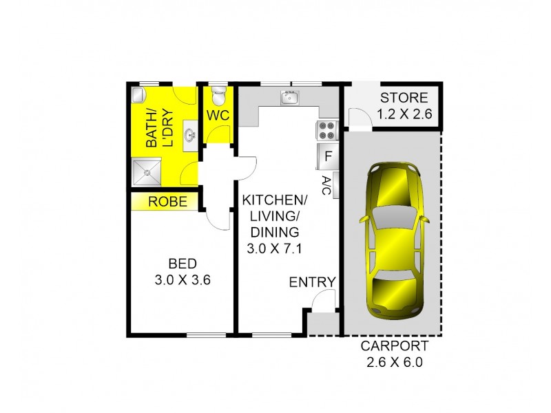 8/51-53 Merlin Crescent, Corio VIC 3214 Floorplan