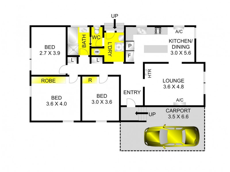 74 Hendy Street, Corio VIC 3214 Floorplan
