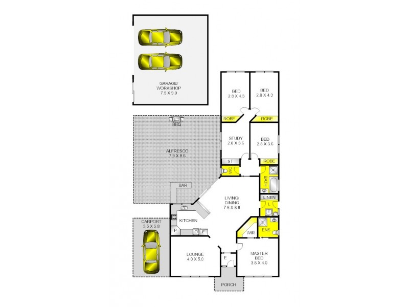 6 Boulder Court, Lara VIC 3212 Floorplan