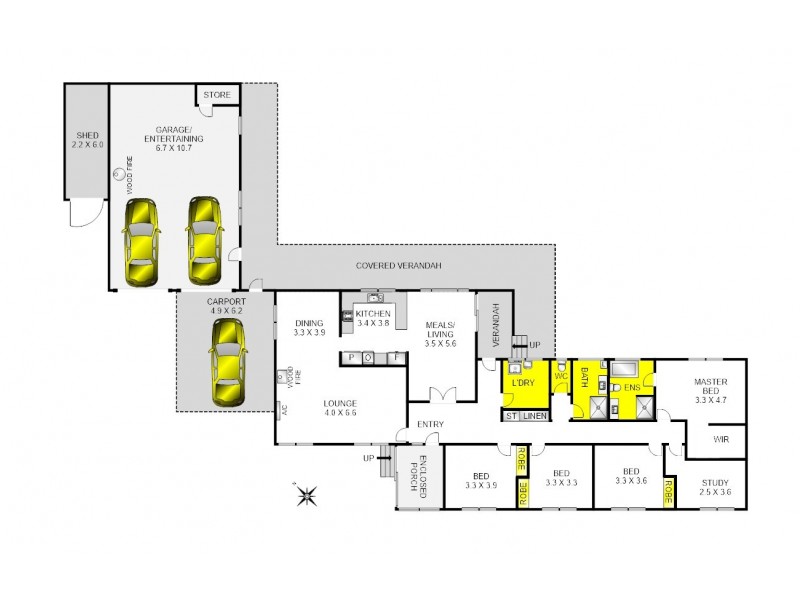 155 Darlington Drive, Anakie VIC 3221 Floorplan