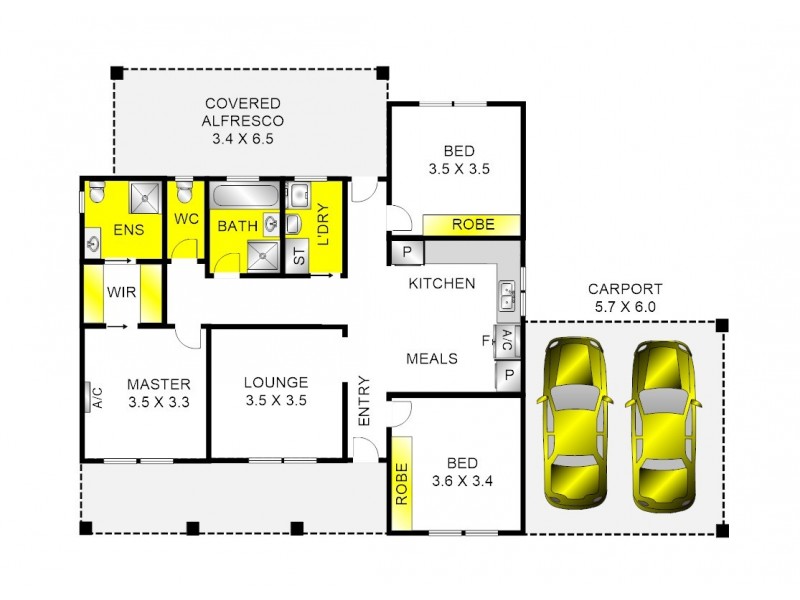 1 Blande Court, Lara VIC 3212 Floorplan